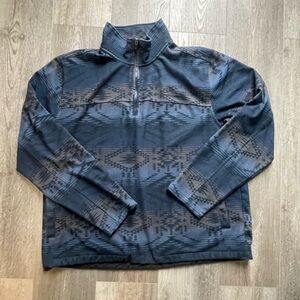 Dakine Men's Navy Patterned Luxe Fleece